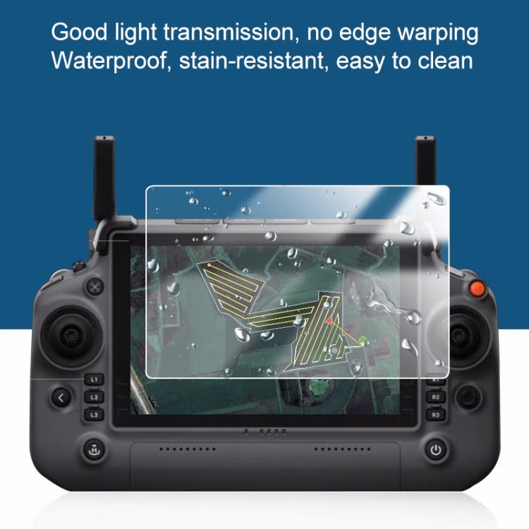 For DJI T40 Remote Control Explosion-proof Tempered Glass Drone RC Screen Film, For DJI T40 Remote Control For DJI T40 Remote Control Explosion-proof Tempered Glass Drone RC Screen Film, For DJI T40 Remote Control